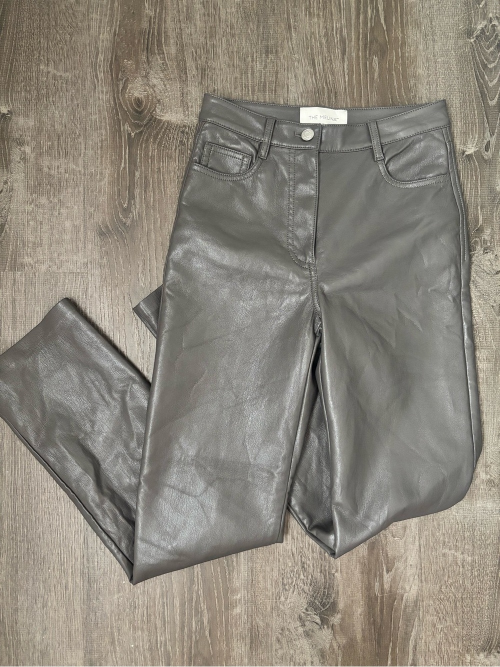 FAUX LEATHER PANTS